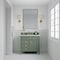 James Martin Vanities Brittany 36in Single Vanity, Smokey Celadon w/ 3 CM Carrara Marble Top 650-V36-SC-3CAR - alternate 4